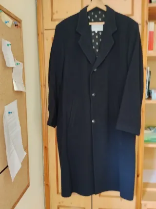 Abrigo de lana caballero