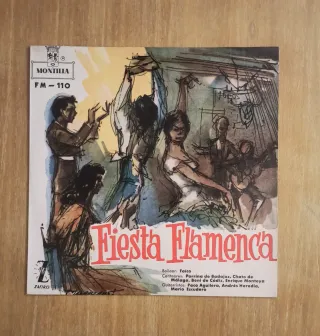 Disco Vinilo Fiesta Flamenca