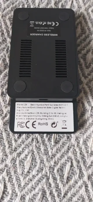 Cargador inalámbrico magnético  iPhone/Samsung