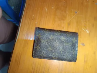 Cartera Louis Vuitton Cuero Marrón Auténtica