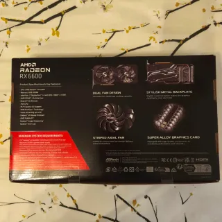 Tarjeta Gráfica ASRock AMD Radeon RX 6600