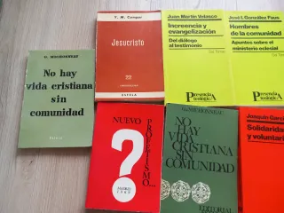 Libros varios teología 1€ cada uno. C10.