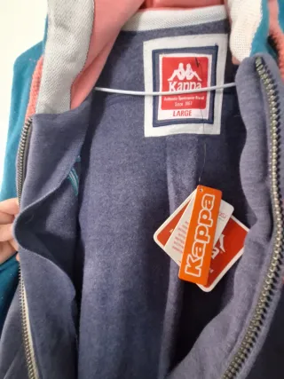 Felpa Kappa con cappuccio tg L