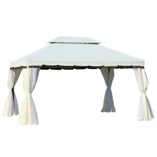 Cenador de Jardín 4x3m Beige