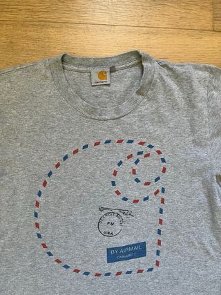 T-Shirt Carhartt Grigia Grafica Airmail