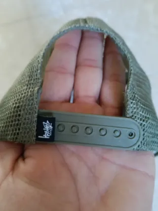 Gorra Stussy Verde Oliva Corduroy