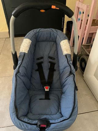 Capazo y huevo para bebé