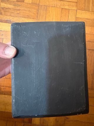 Repisa Barroca Negra y Dorada