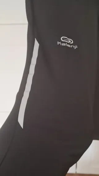 Mallas Kalenji negras con compartimento