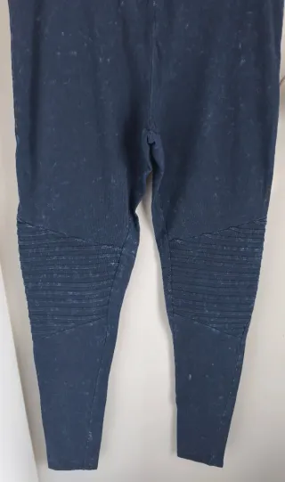 Leggings effetto jeans taglia S