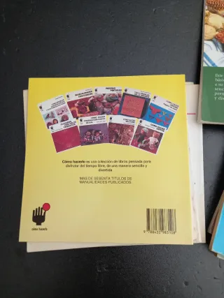 Libros/revistas de manualidades (lote n 10)