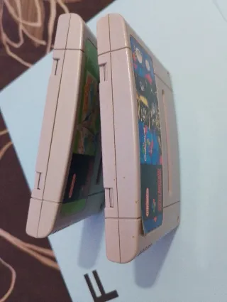 Super Nintendo 2 Cartuchos  Juegos SNES