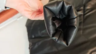 Chaqueta acolchada negra Talla S