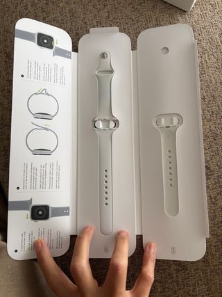 Apple Watch Series 6 GPS 41mm Negro/Plata