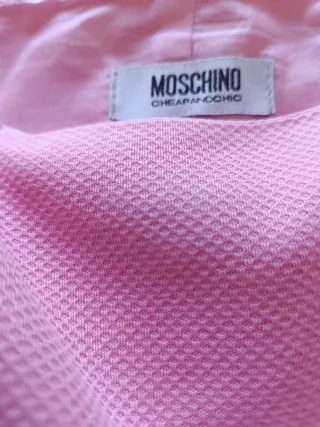 Vestido rosa y morado