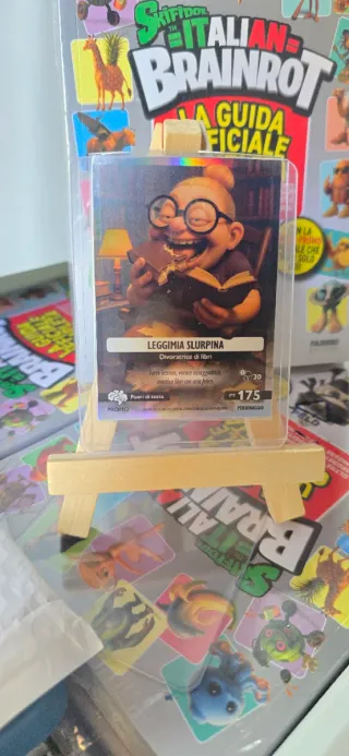 Card Brainrot Promo Leggimia Slurpina