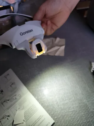 Gafas Lupa Gorelax con 2 LED y 5 Lentes.