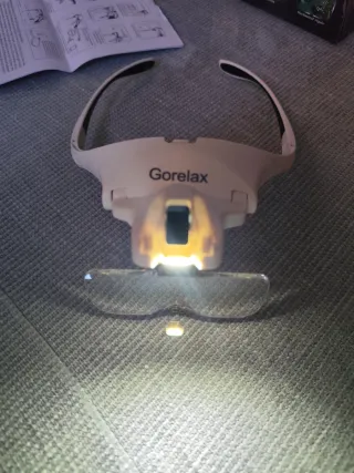 Gafas Lupa Gorelax con 2 LED y 5 Lentes.