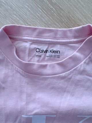 Camiseta Calvin Klein Rosa Talla S