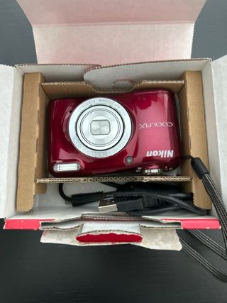 Nikon COOLPIX L29 Fotocamera Digitale Rossa
