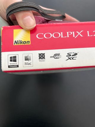 Nikon COOLPIX L29 Fotocamera Digitale Rossa