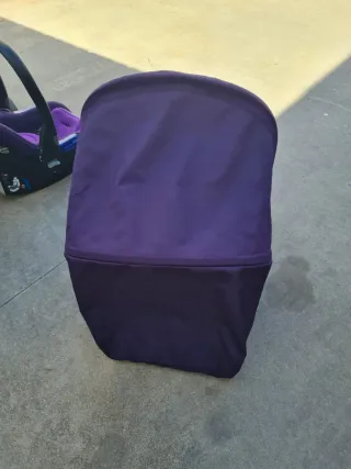 Carro Jane Muum 3 piezas morado