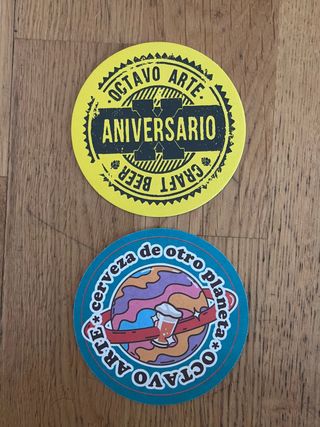 Posavasos Cerveza Artesana Octavo Arte