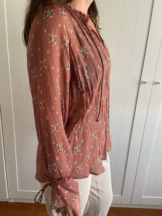 Blusa de Massimo Dutti estampad