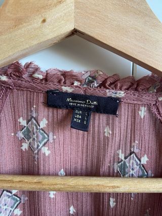 Blusa de Massimo Dutti estampad