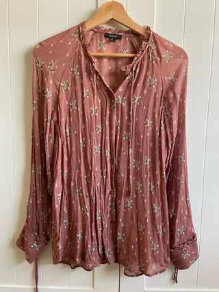 Blusa de Massimo Dutti estampad