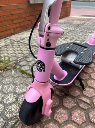 Patinete Eléctrico Rosa Infantil