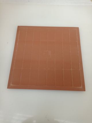 Baldosin Cerámico 20x20 Marrón