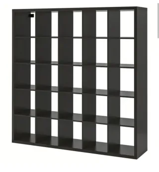 Estantería Kallax Ikea Negra
