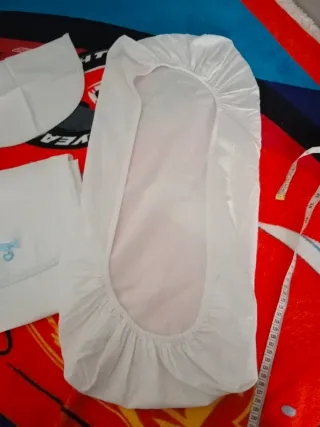 Juego sábanas cochecito bebé