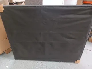 Cabecero tapizado gris 145x120 cm