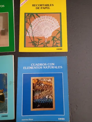 Libros/revistas de manualidades (lote n 12)