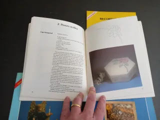 Libros/revistas de manualidades (lote n 12)