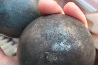 2 Bolas de petanca  boule ideale IDC 74 750 (730)
