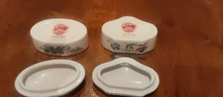 2 Joyeros o cajitas de Porcelana japonesa  Satsuma