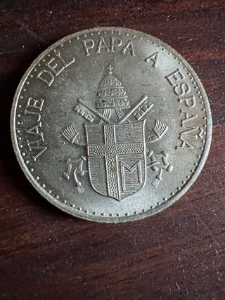 Moneda Juan Pablo II - Visita a España