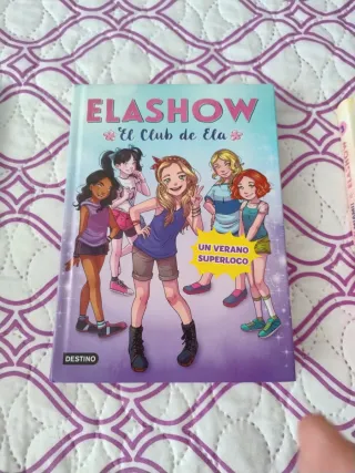 Lote de 3 libros. Elashow, el club de Ela.