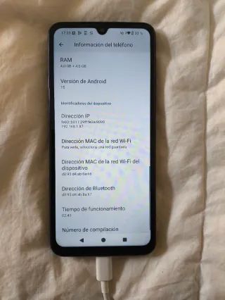 Redmi A5 con funda - Nuevo