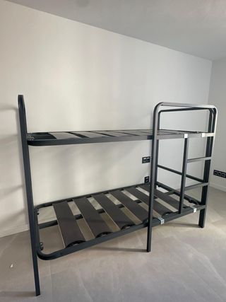 Oferton Litera Individual Gris 90x190 NUEVAS