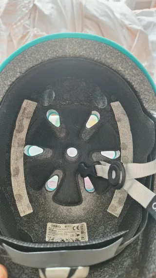 Casco Oxelo bimbo azzurro M