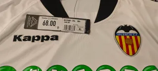 Camiseta Kappa del Valencia CF 2009. Talla XL