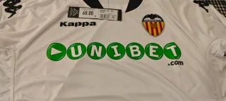 Camiseta Kappa del Valencia CF 2009. Talla XL