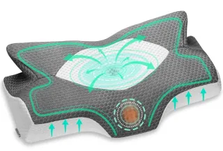 Almohada cervical Elviros Memory Foam