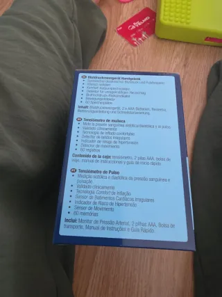 Tensiometro de muñeca Alvita