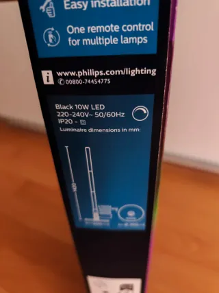 Lámpara de Pie Philips RGBIC Ambient