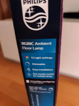 Lámpara de Pie Philips RGBIC Ambient